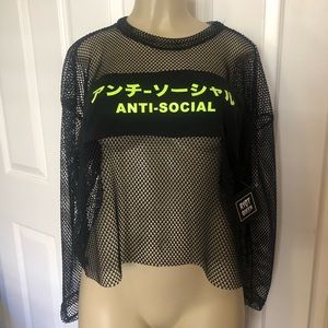 Fishnet top
